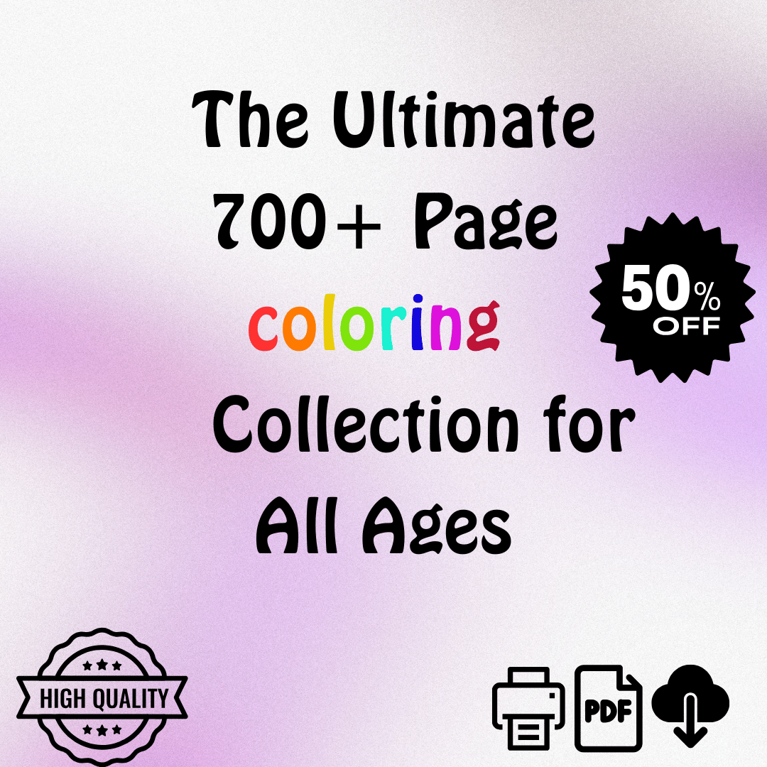 Ultimate Christmas Coloring Bundle